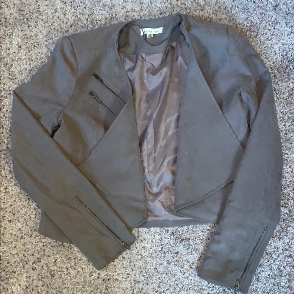 Gray double zero brand jacket blazer